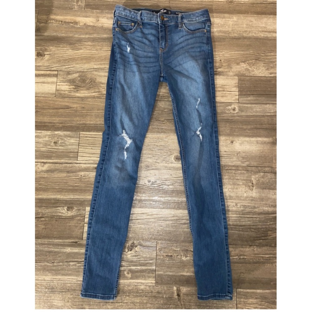 Hollister mid-rise super skinny jeans